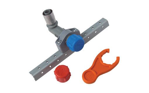 Bute-1 Adjustable 1/2" BSP Male Wall Elbow