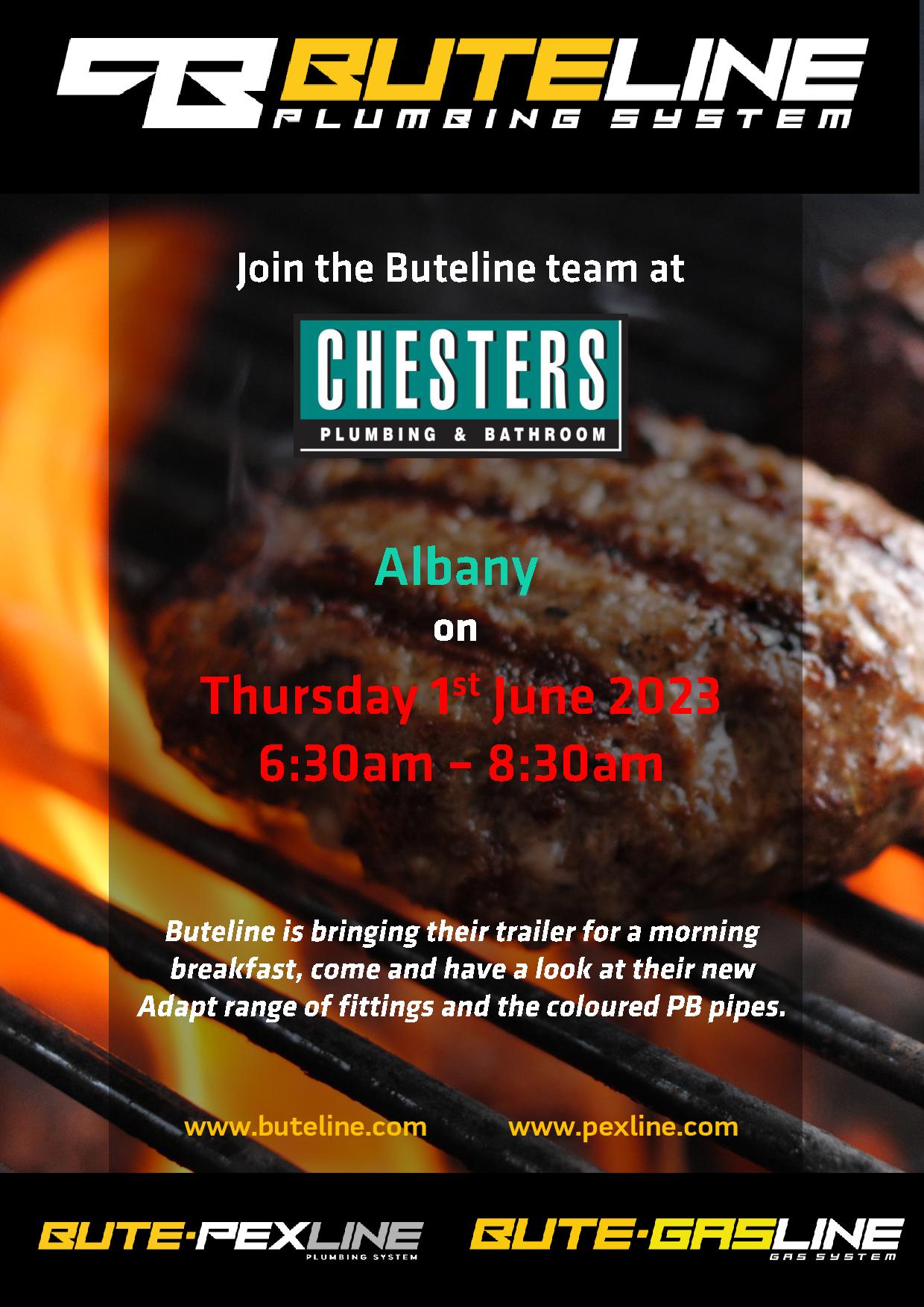 Breakfast BBQ @ Chesters Albany